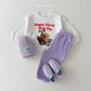 (Pre-order) Daily Bebe - Kids’ Ribbed Jogger Pants 골지조거팬츠 (6 Colors)